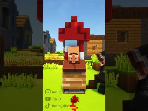 I bury villagers in Minecraft...