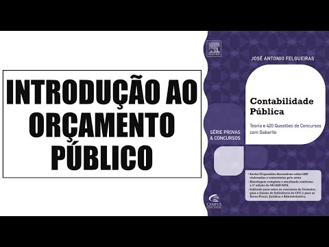 Aula 01 - Introdução ao Orçamento Público: Conceito, tipos e aspectos do orçamento
