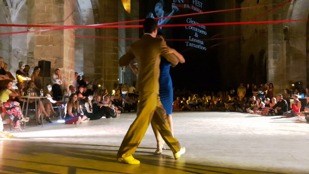 Esibizione di Lorena Tarantino e Giovanni Cocomero al TangoFest Palermo in La Tapera di E Donato