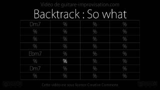 So What (130bpm) : Backing track