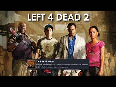 4 Friends Beat L4D2's Dead Center on Expert Realism