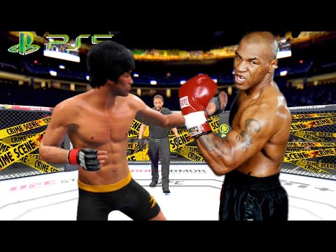 UFC4 Bruce Lee vs. Mike Tyson EA Sports UFC 4