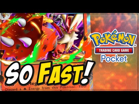 This is the FASTEST MEGA BLAZIKEN DECK.