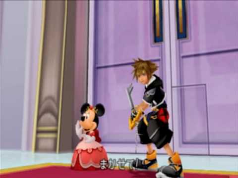 KH2, Japanese cutscene: 199 - Disney Castle: First Visit (Part 7)