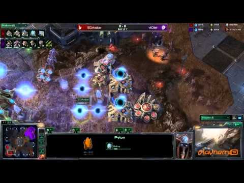 Playhem Showmatch #4: EGAxslav (P) vs viOlet (Z) - 1 / 5