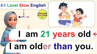 Improve English Practice: Real-life comparatives A1 Level.