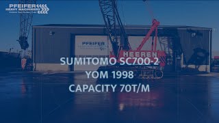 Sumitomo SC700-II Completely Overhauled, Valid inspection T crawler crane for sale - Image 4 | Machineryline US Sumitomo SC700-II Completely Overhauled, Valid inspection T crawler crane | Image 4 - Machineryline