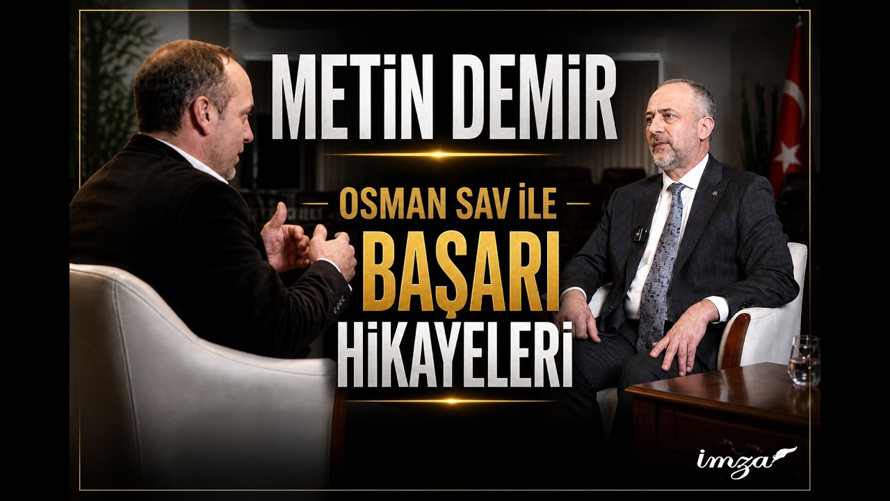 Metin Demir'den “Yeniden Büyük Zonguldak” vizyonu |Osman Sav ile Başarı Hikayeleri
