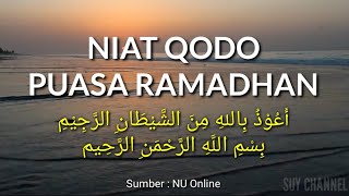 Niat Puasa Qadha dalam Tulisan Arab Latin Beserta dengan Artinya