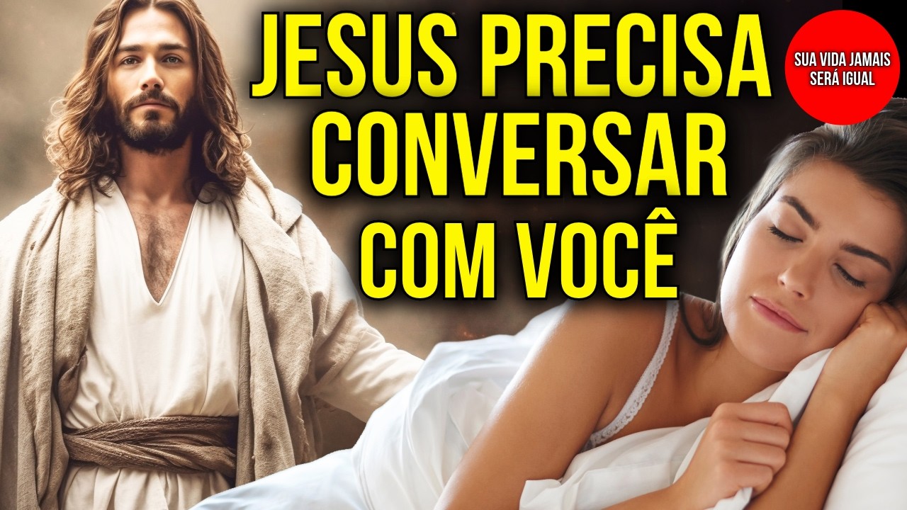 ORAÇÃO PARA CONVERSAR COM JESUS ENQUANTO DORME
