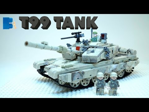 Конструктор «Танк» 123-334 / Серый