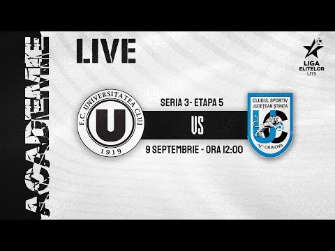 LIVE | ”U” Cluj - CSJ Ştiinţa U Craiova (Liga Elitelor U15)