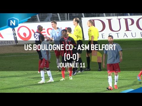 J11 : US Boulogne CO - ASM Belfort (0-0), le résumé
