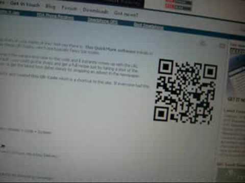 QuickMark software in action