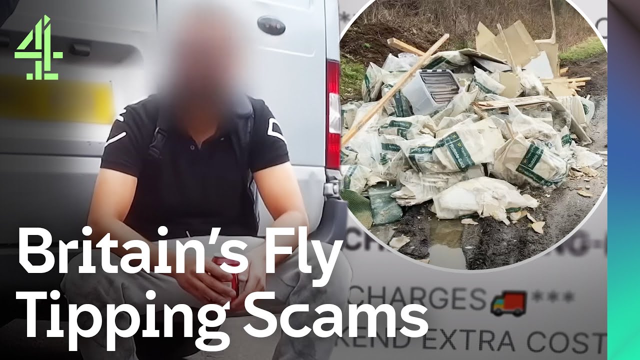Britain's Illegal Fly Tipping Gangs: Exposed | Rubbish Tip Britain | Dispatches | Channel 4