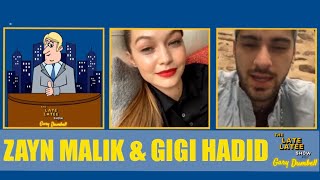 ZAYN MALIK and GIGI HADID Reunite on The Late Latee Show
