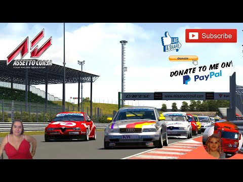 Assetto Corsa AUDI A4 1999 Super Tourenwagen Cup Test Race STW 1999 Round 4 Misano Gameplay ITA