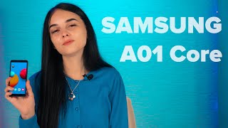 Samsung Galaxy A01 Core 1/16GB Blue (SM-A013FZBD) - відео 2