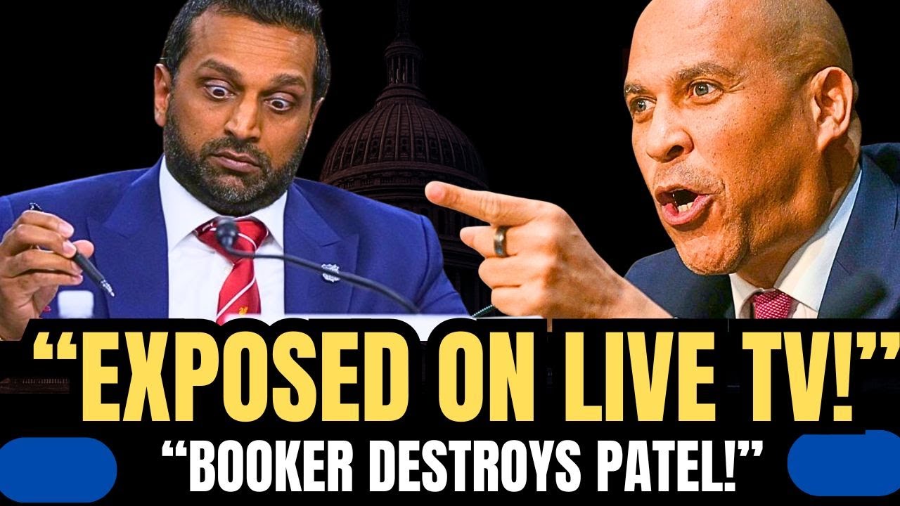 Booker Exposes Disturbing Truth About Trump’s FBI – Patel Couldn't Answer