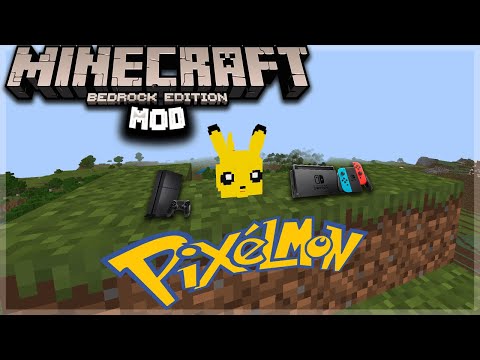 Pixelmon Mod auf Minecraft  Bedrock Installieren!! (XboxOne ,Ps4 , Switch , PE , Win10) Tutorial