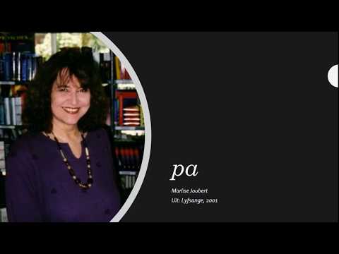 Afrikaans Huistaal Graad 11 gedig: pa