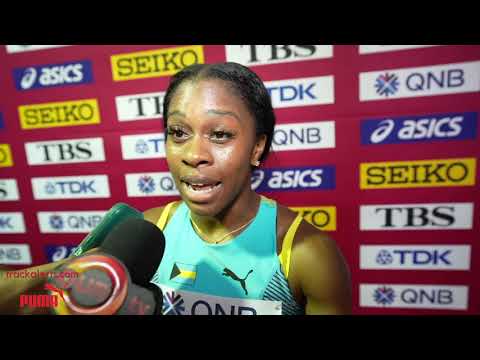 Tynia Gaither books 200m semi-final ticket in Doha 2019