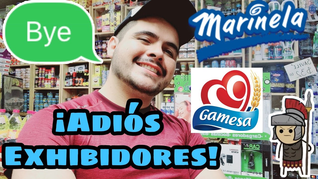 Cambie los Exhibidores de Marinela y Gamesa por este mueble 😀 ¡Gane más espacio!