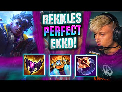 REKKLES PERFECT GAME WITH EKKO! - KC Rekkles Plays Ekko Mid vs Viktor! | Season 2022