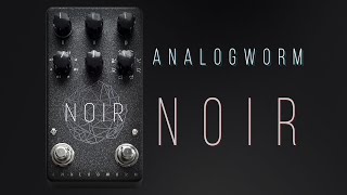Video thumbnail for Analogworm - N O I R tremolo pedal by ShurSoma