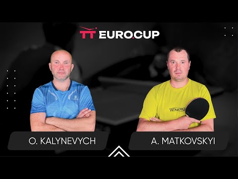 15:30 Oleksandr Kalynevych - Andrii Matkovskyi 24.03.2024 TT Euro.Cup Ukraine Professional. TABLE 4