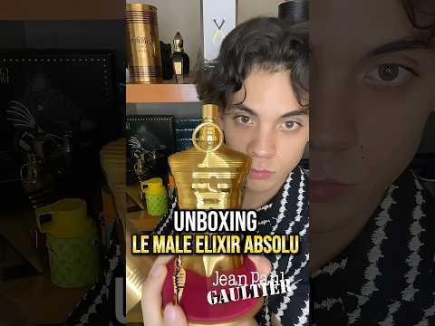Jean Paul Gaultier Le Male Elixir Absolu Unboxing🔥😎#fragrance #perfumes #jeanpaulgaultier