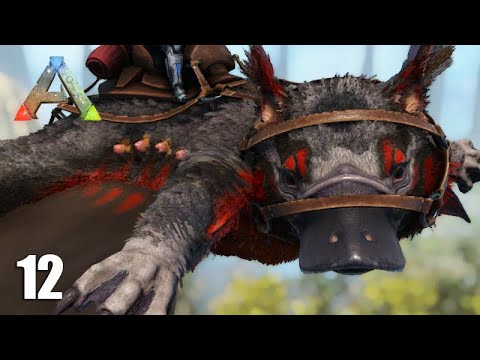 Domando um MAEWING e viajando com ele - ARK LOST ISLAND