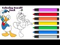 Coloring Videos For Kids 22 Coloring Donald Duck Mickey Mouse Clubhouse Cartoon Characters