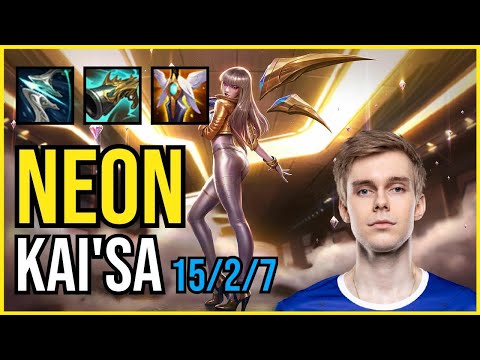 NEON - KAI'SA vs EZREAL ADC - EUW Challenger - Patch 11.3