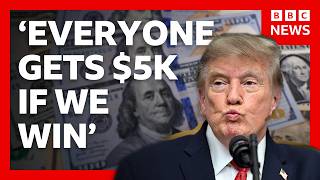 Trump pledges $5,000 payout to every American adult if Republicans win midterms