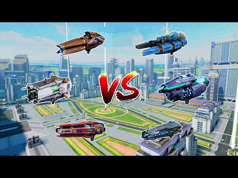 WR🔥Subduer VS Jotunn VS Decay VS Calamity VS Dragoon VS Hel Weapon Comparison |WAR ROBOTS|