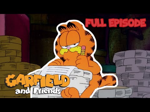 Garfield Steals Jon's Dinner | Funny Cartoon for Kids | FULL Episode | Garfield and Friends
