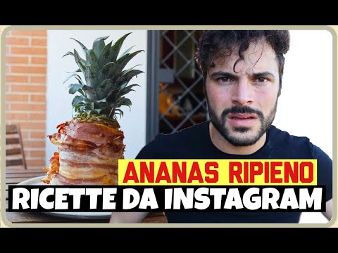 PINEAPPLE stuffed with CHEESE and BACON (from instagram) | Cucina Buttata