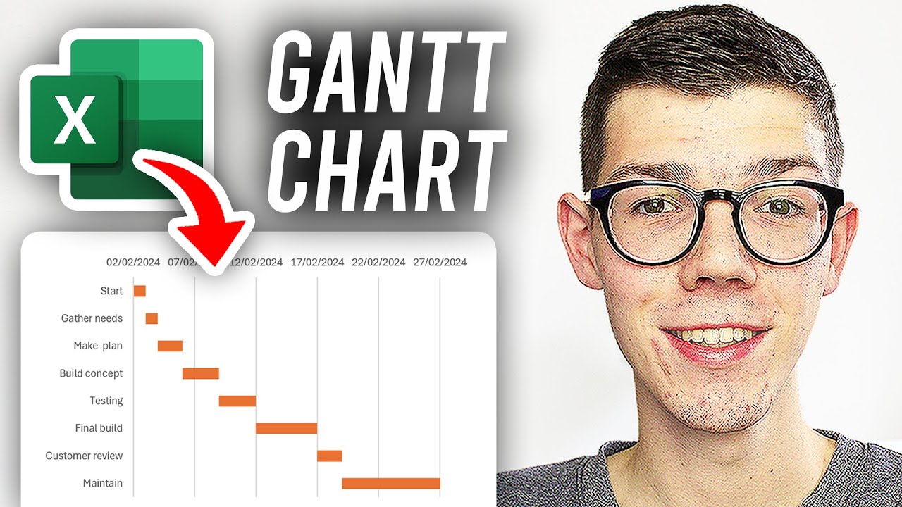 How To Make Gantt Chart In Excel - Full Guide