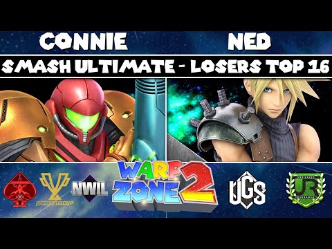 Warp Zone 2 Losers Top 16 - Connie (Samus) vs Ned (Cloud) - Smash Ultimate