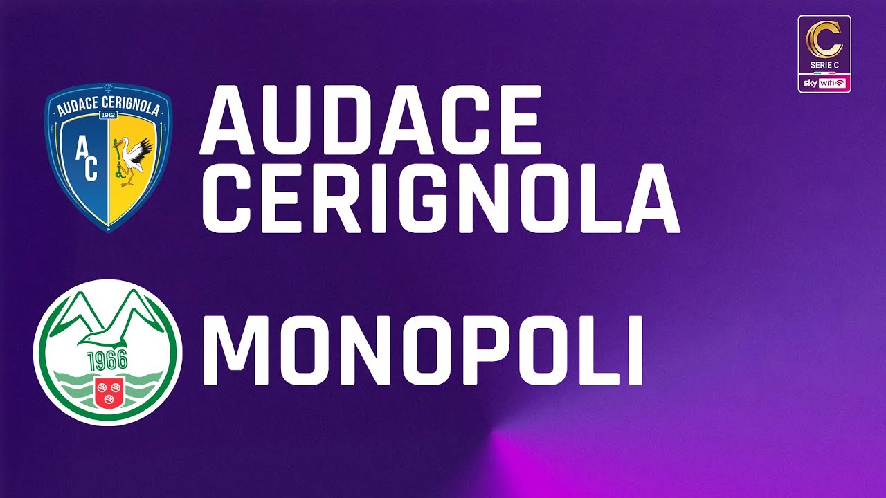 Audace Cerignola vs Monopoli Highlights