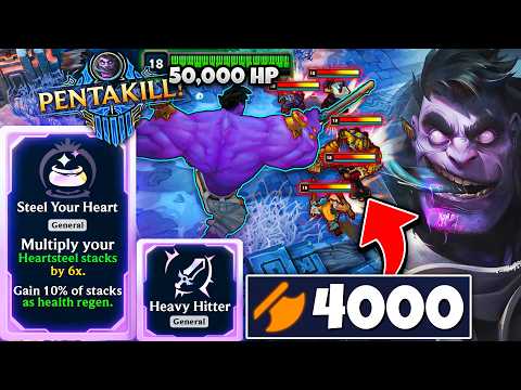 1 in a Billion Odds God Roll Dr. Mundo: 50K HP LITERALLY INVINCIBLE! (PENTAKILL)