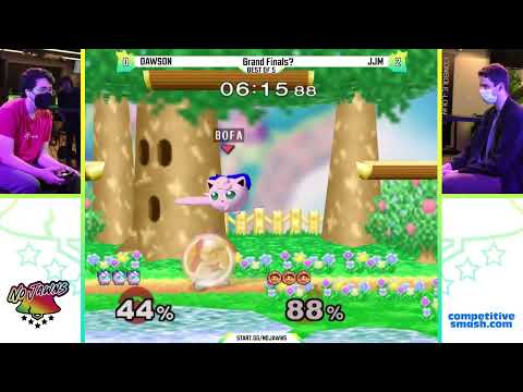 No Jawns 2: Grand Finals - Dawson (Puff) Vs. JJM (Icys) - SSBM Tournament