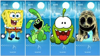 SpongeBob 🆚 Smiling critters 🆚 Om nom 🆚 Zoonomaly - who is best 🎯