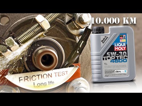 Liqui Moly 4600 top tec 5W30 after 10.000km How well the engine oil protect the engine?