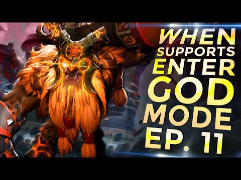 Dota 2 - When SUPPORTS Enter GOD Mode - Ep. 11