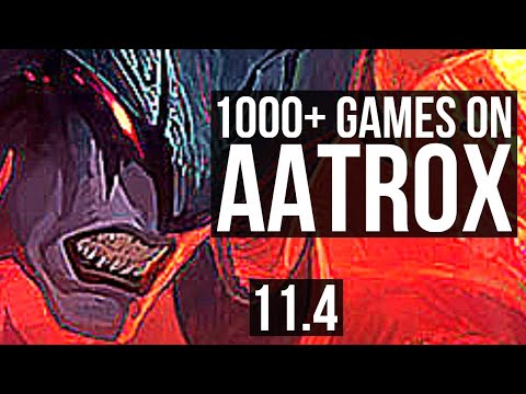 AATROX vs VIEGO (TOP) | 7/1/3, 1000+ games, Dominating | KR Diamond | v11.4