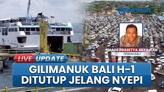 Penutupan Penyeberangan Jelang Nyepi, Antrean Kendaraan di Pelabuhan Gilimanuk Masih Mengular