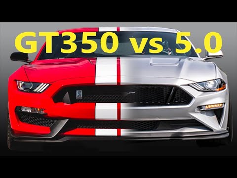 Comparing GT350 to Mustang 5.0