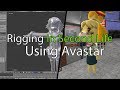 Second Life Rigging Avatars With Avastar And Blender